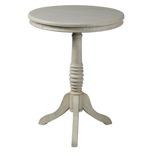 *Ada Side Table (Cottage White)
