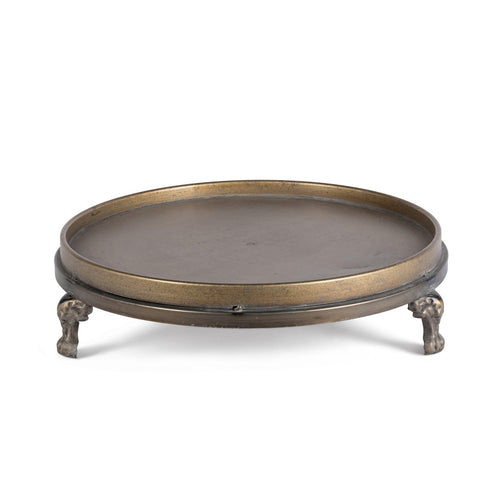 Footed Iron Display Tray, Large