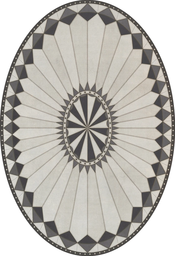 Pattern 84 Charleston 24×36 oval