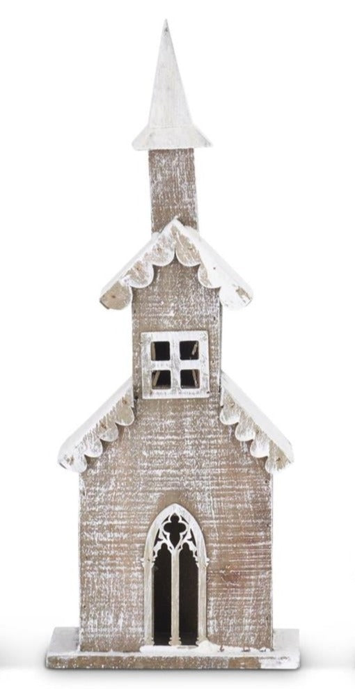 WEATHERED WOOD CHURCH, (1 0f3)