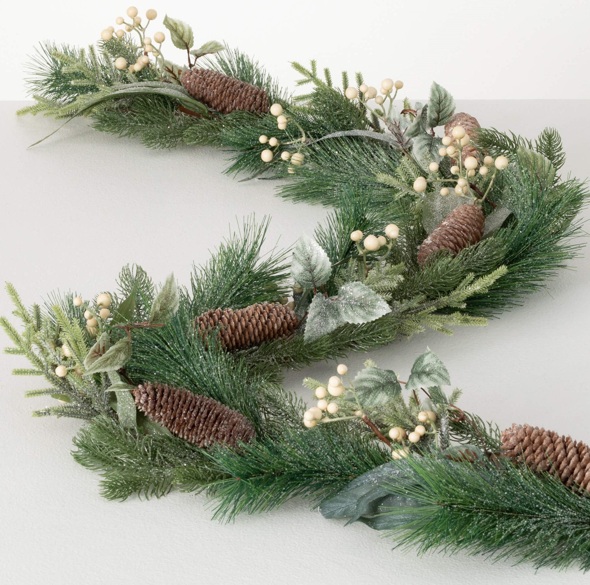 Pine Berry Cone Garland