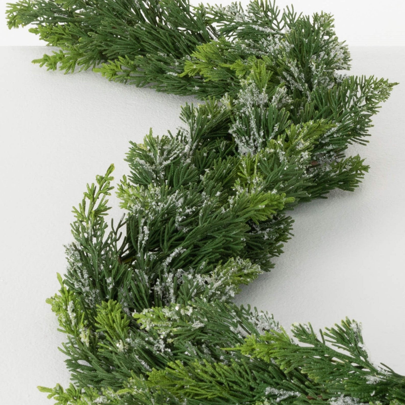 Frosted Cedar Garland