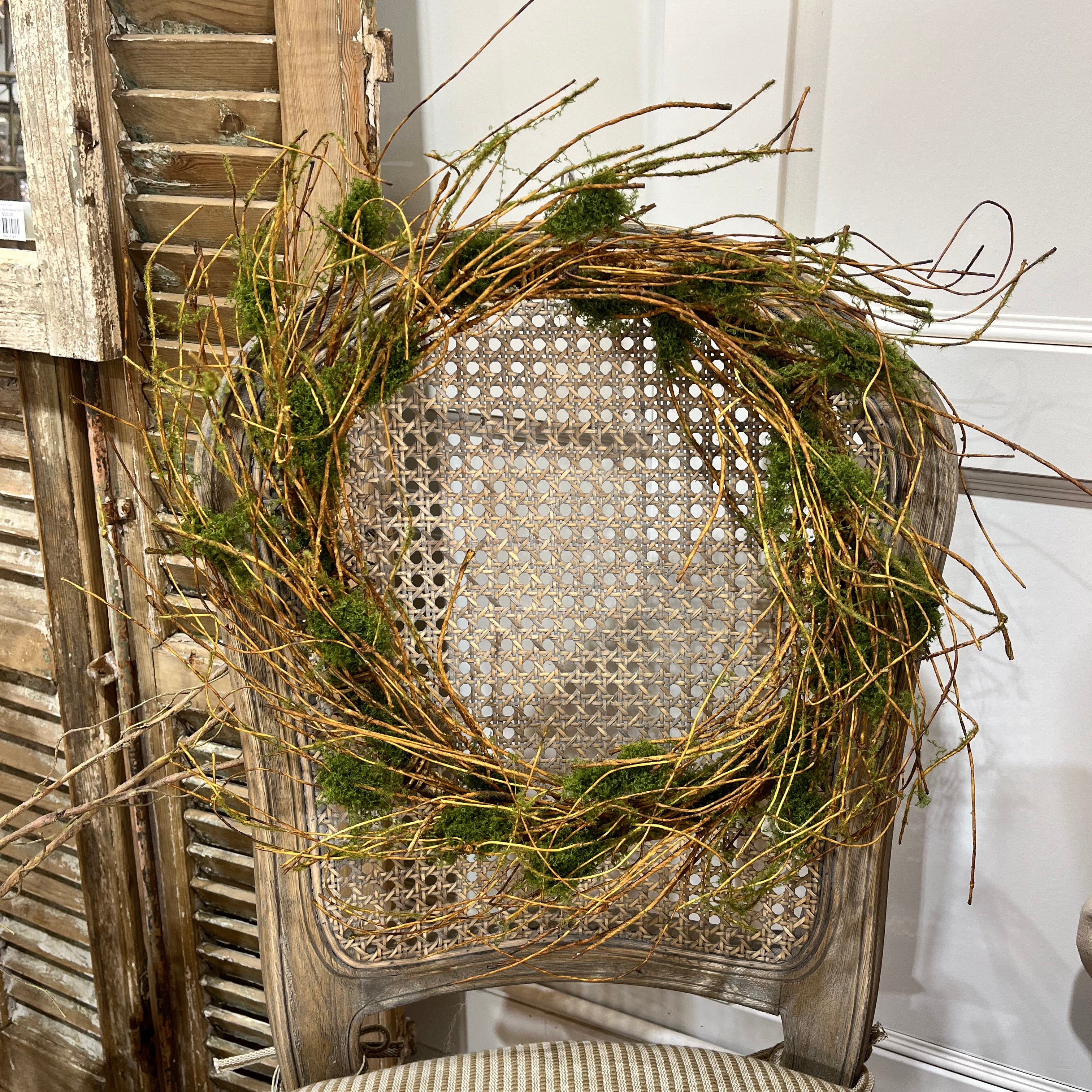 Twig Moss Wreath