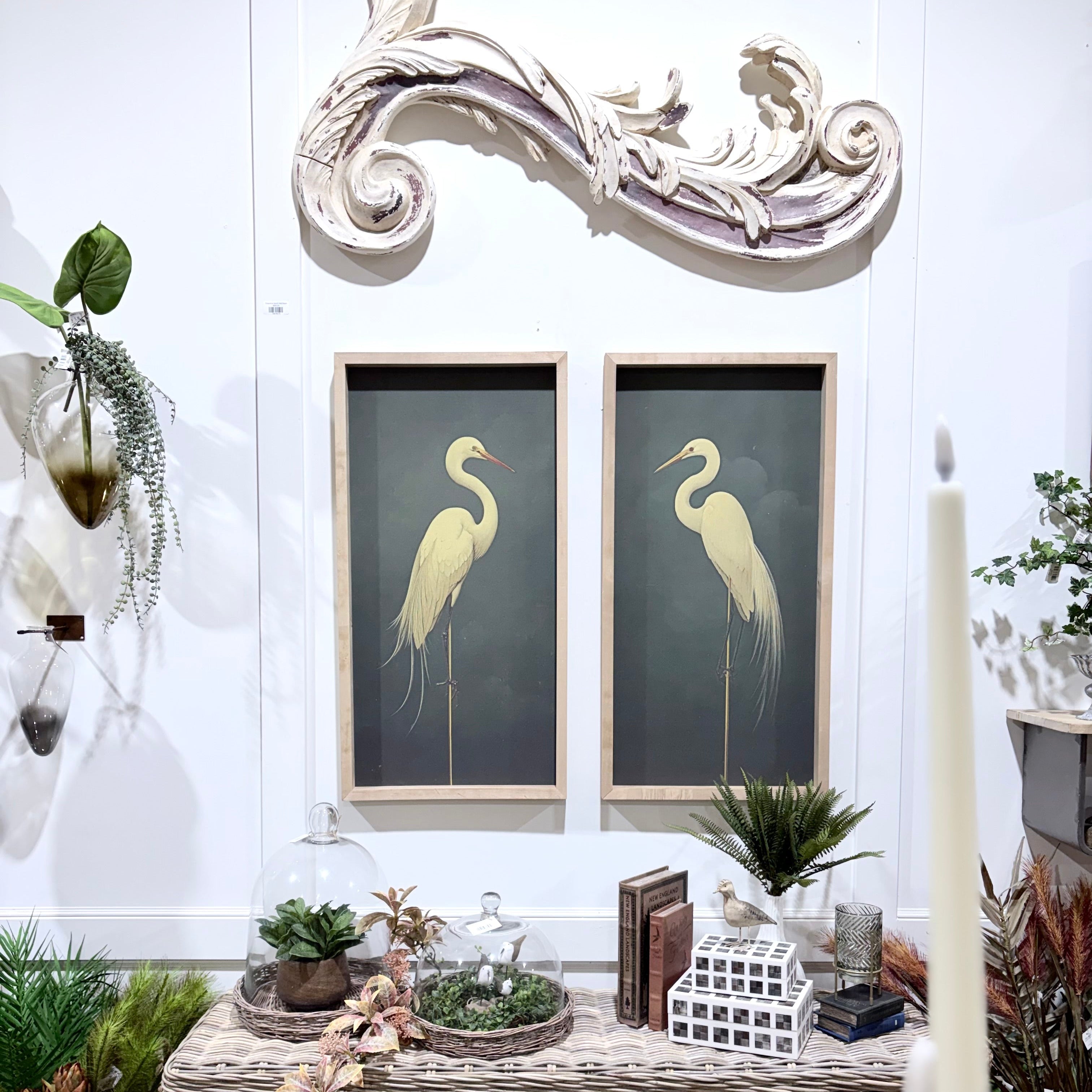 OAK FRAME | NATURAL CANVAS PELICAN