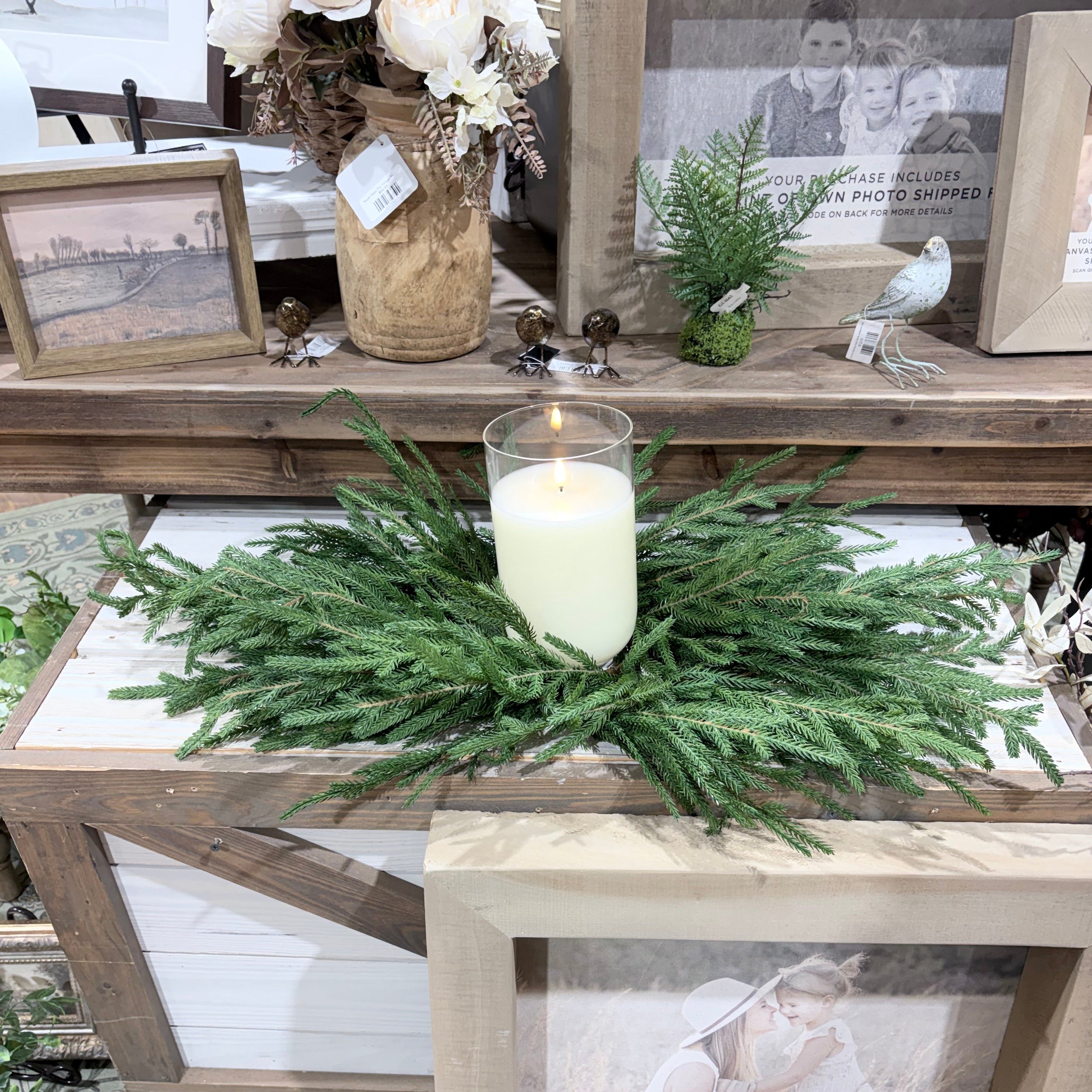 Austrian Pine Centerpiece