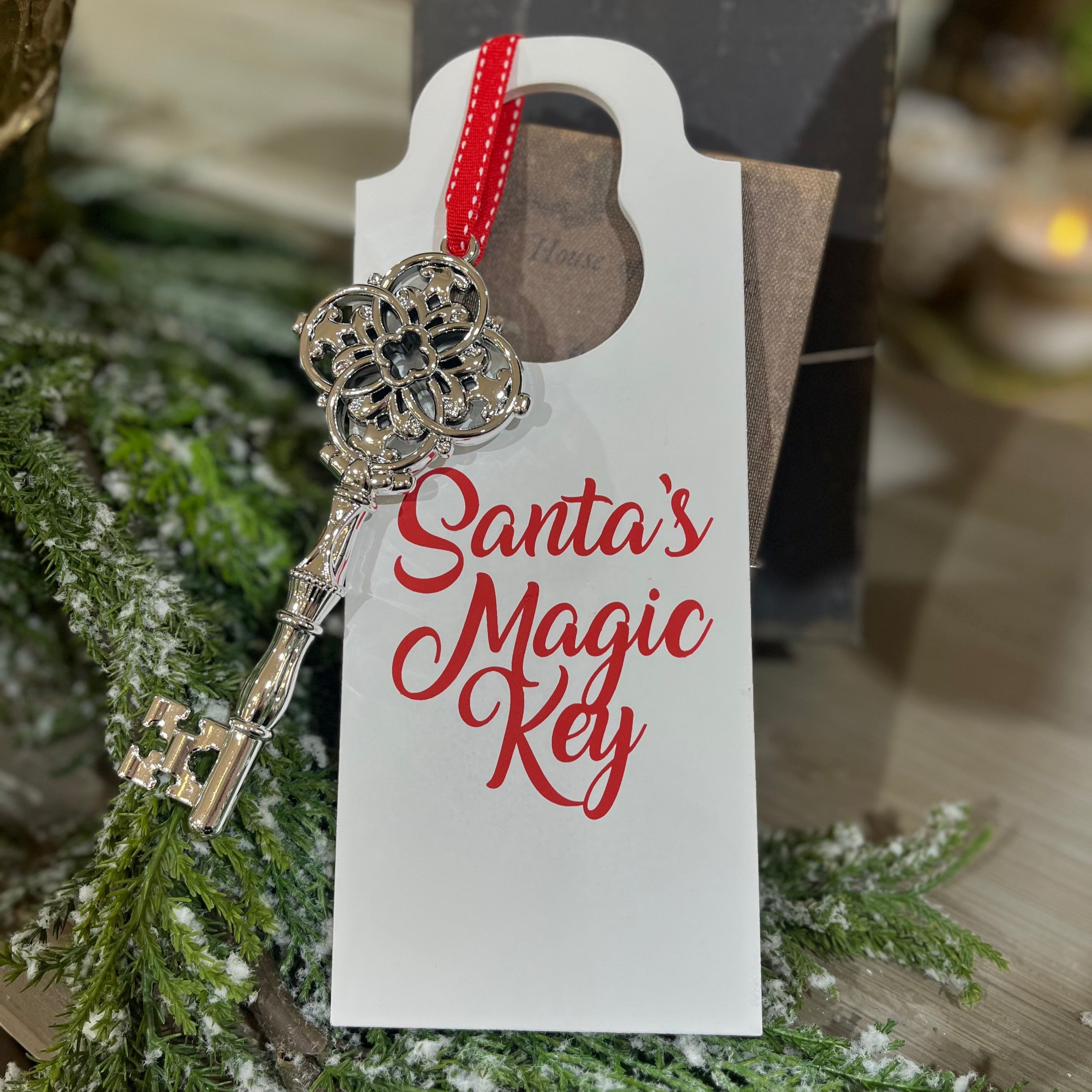 SANTA KEY ORNAMENT