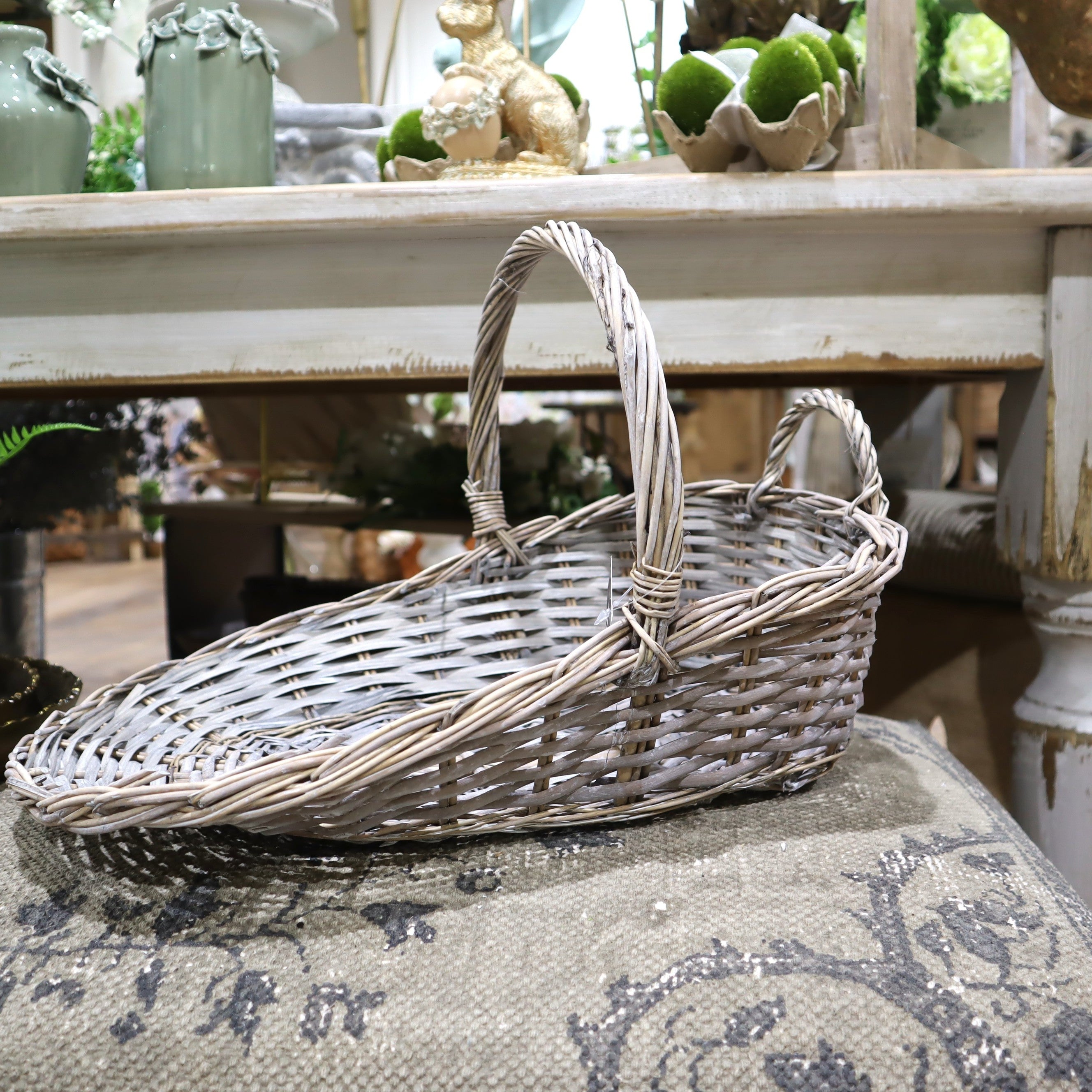 FRENCH WILLOW GARDEN BASKETS