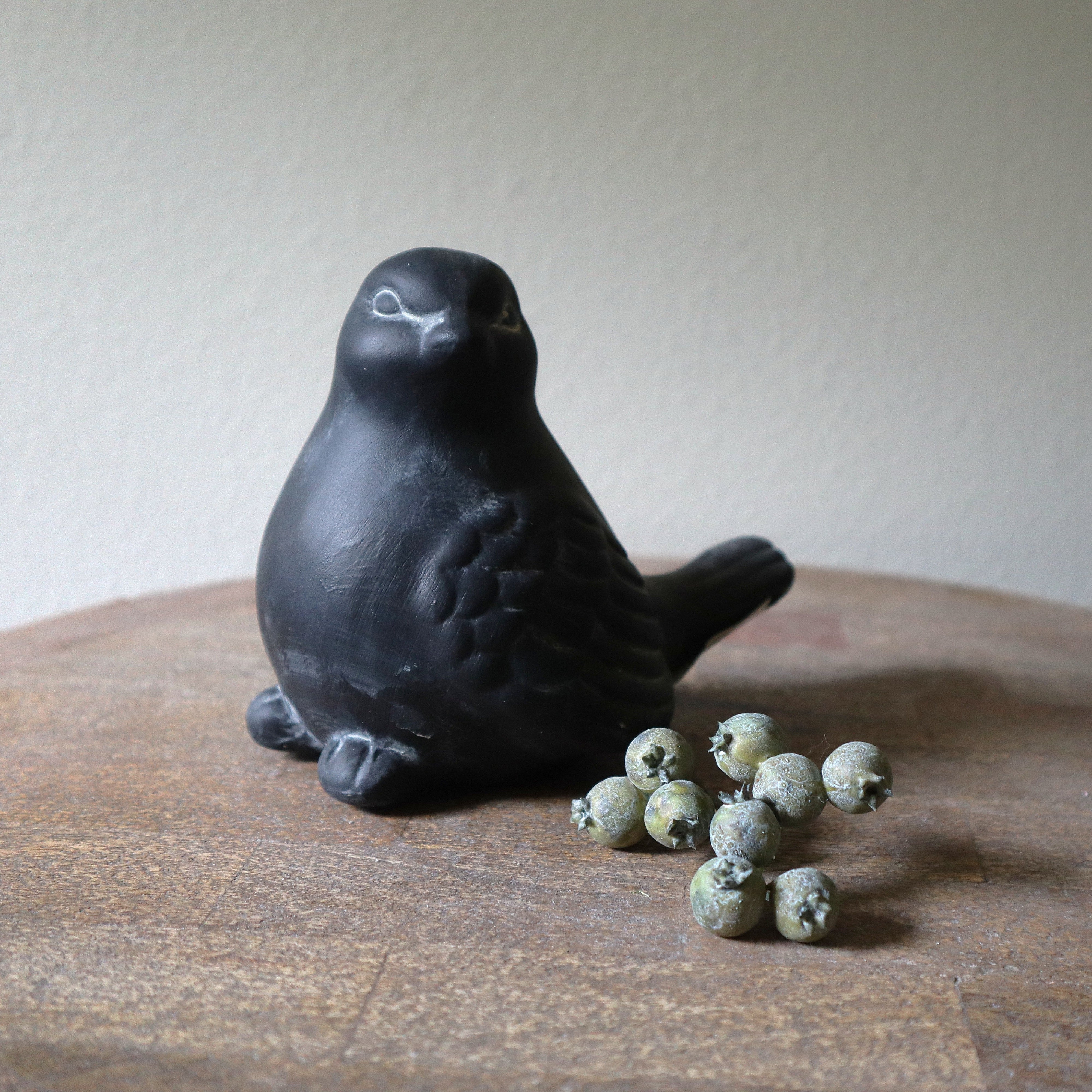 Ceramic Bird Charcoal