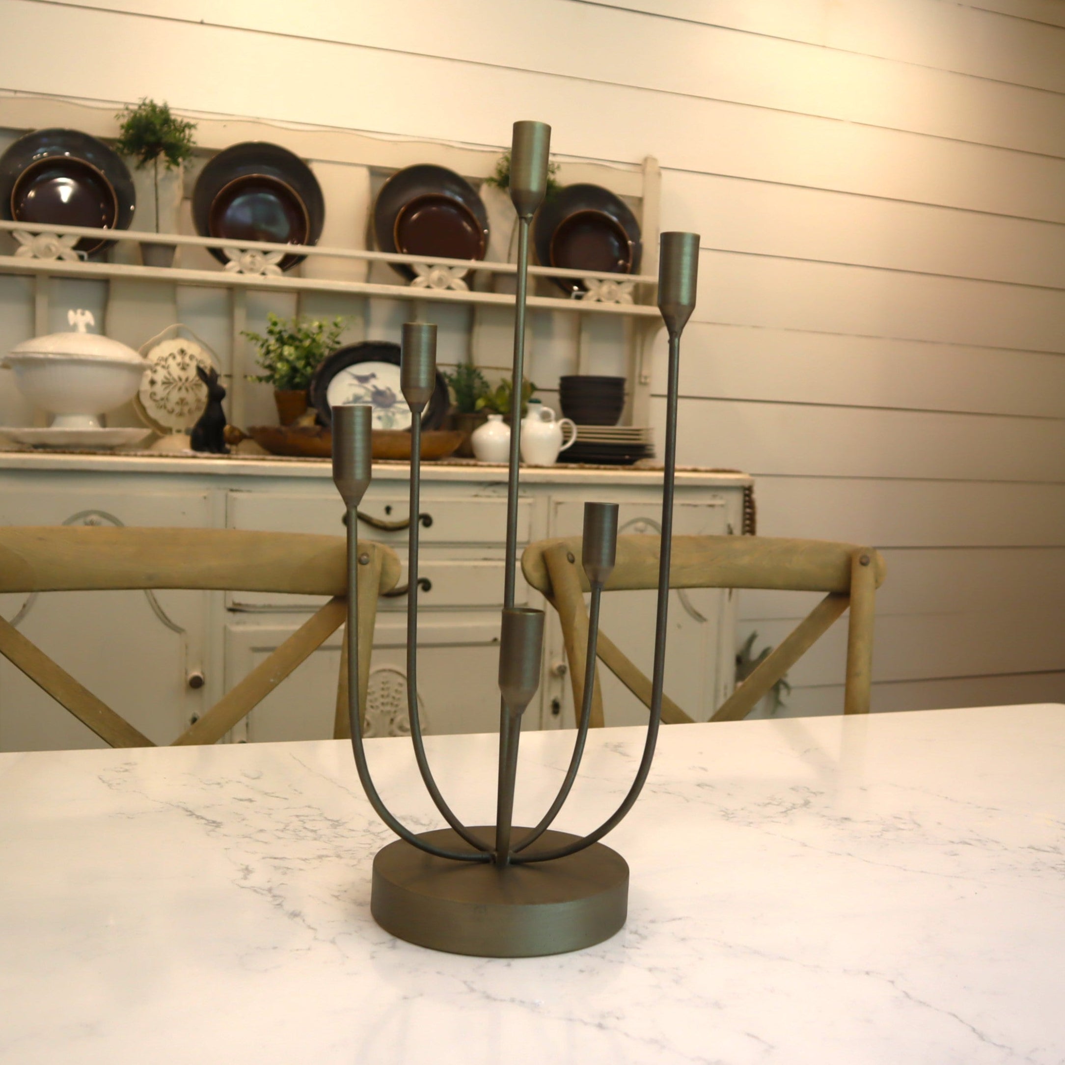 Metal Taper Candle Holder