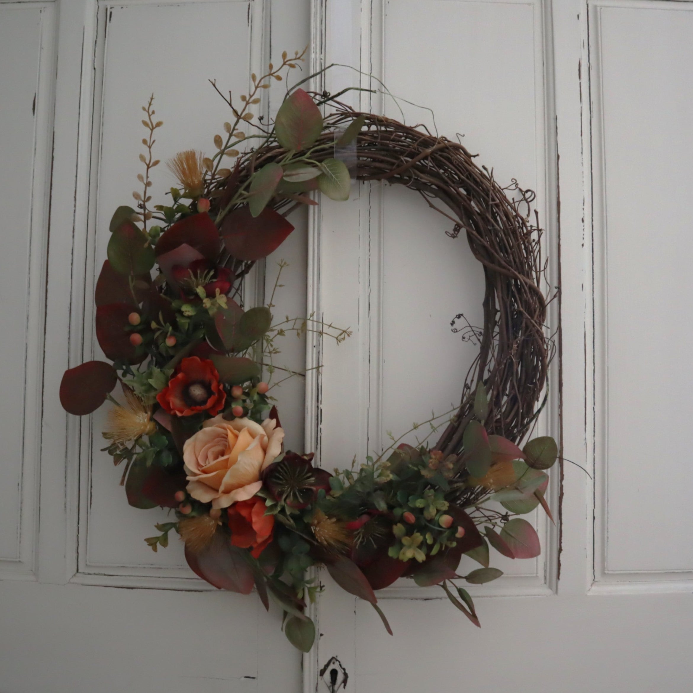 Half Moon Fall Wreath