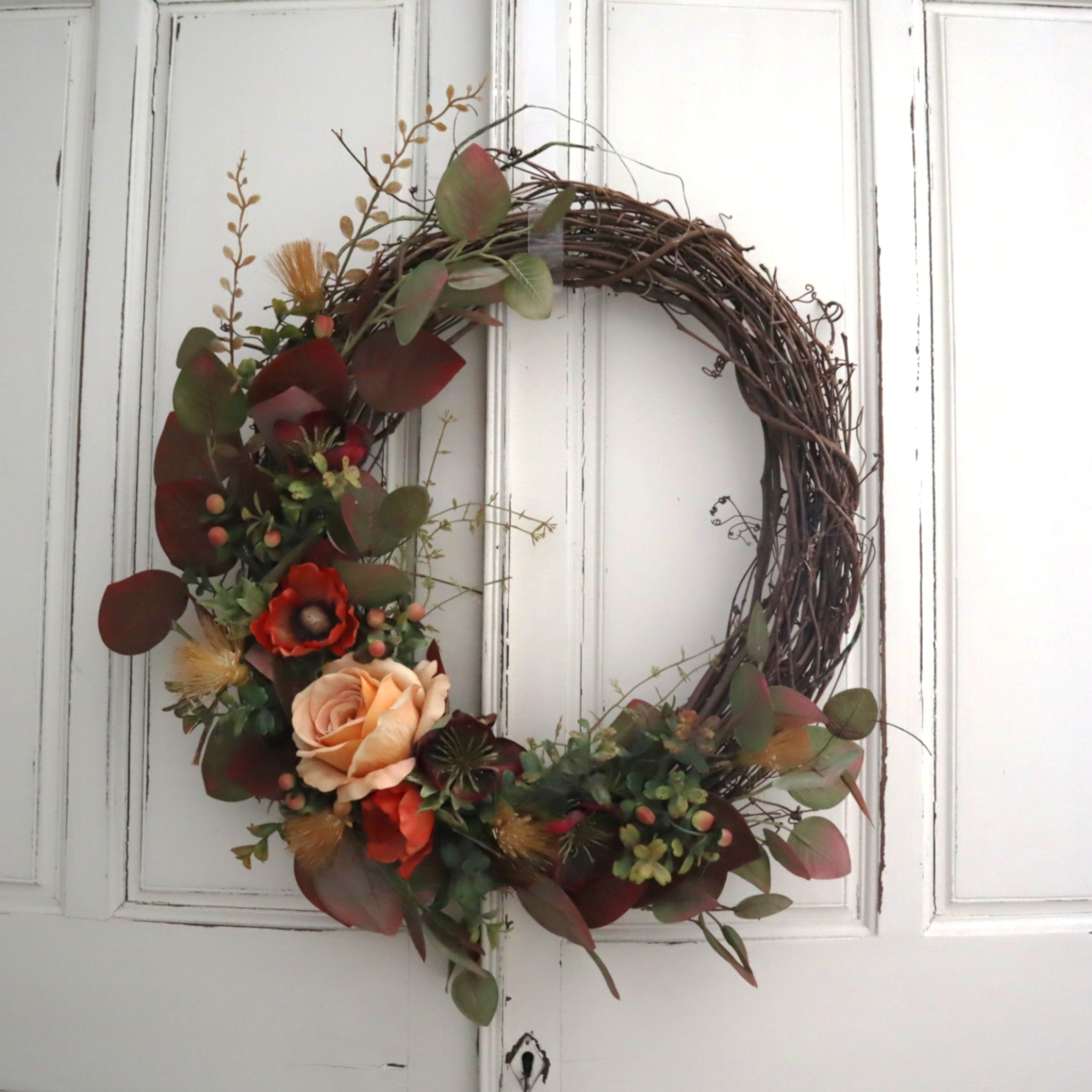 Half Moon Fall Wreath
