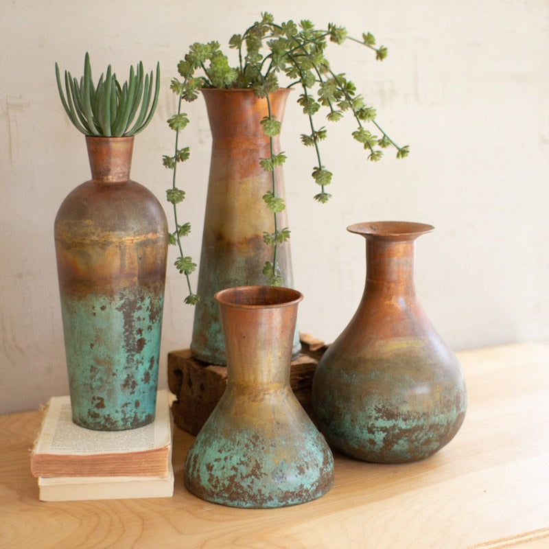 Two-Toned Copper Vase (style #3)