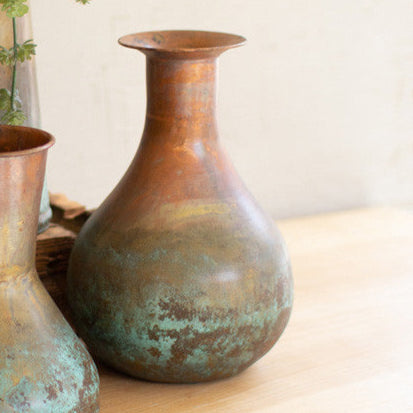 Two-Toned Copper Vase (style #3)