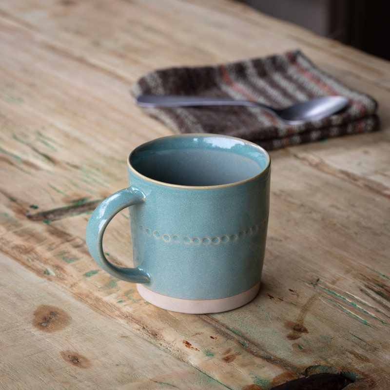 ARAUCANA GREEN COFFEE MUG