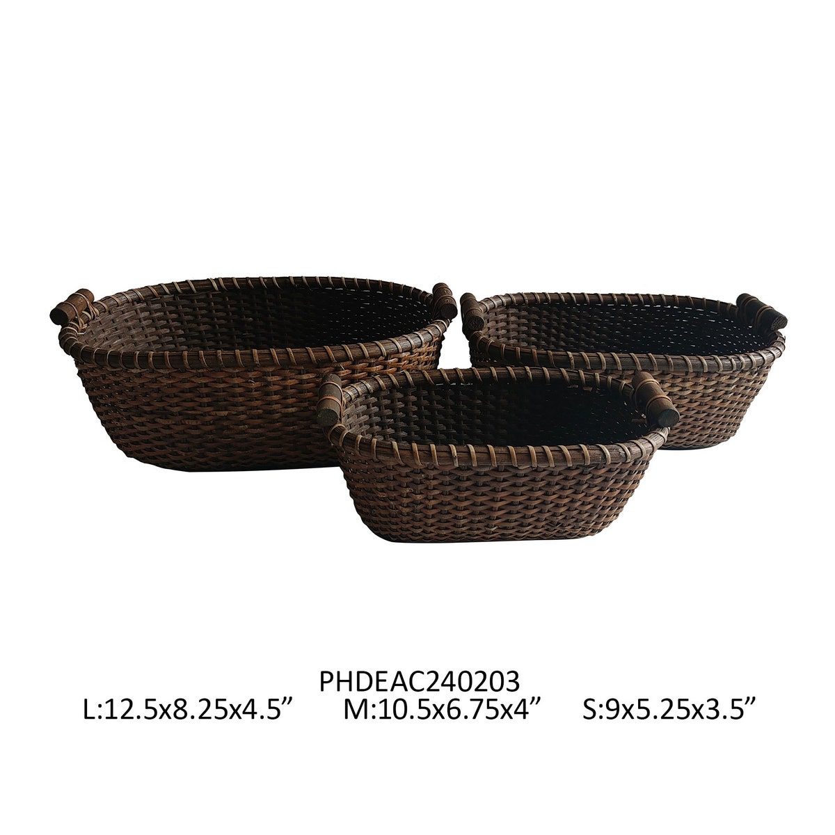 Rattan Arrangers Basket