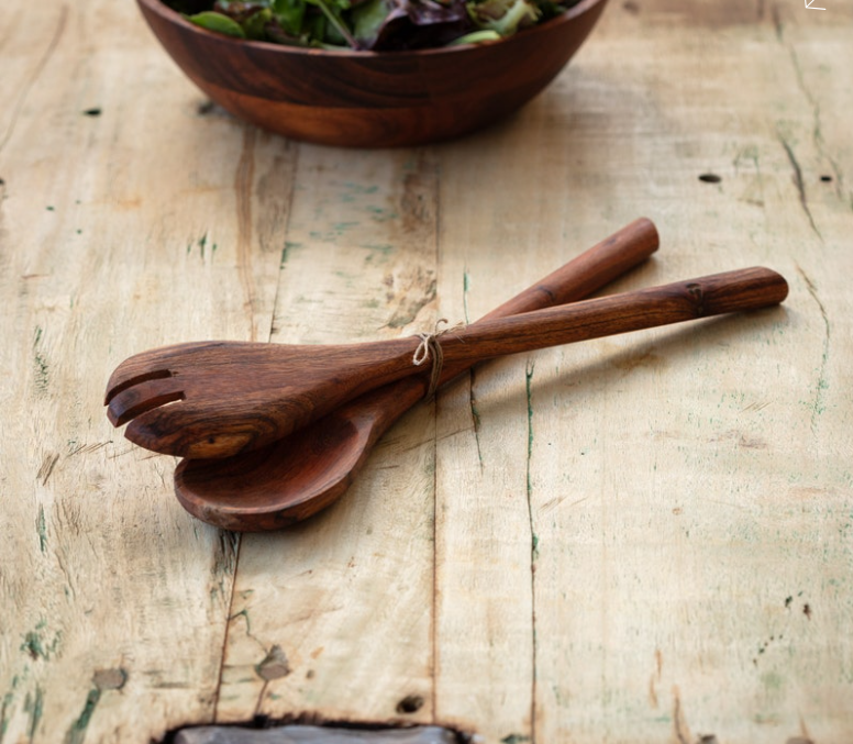 Wooden Server Spoons