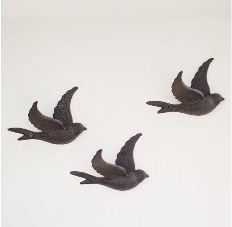 Cast Iron Flying Bird Wall Hook