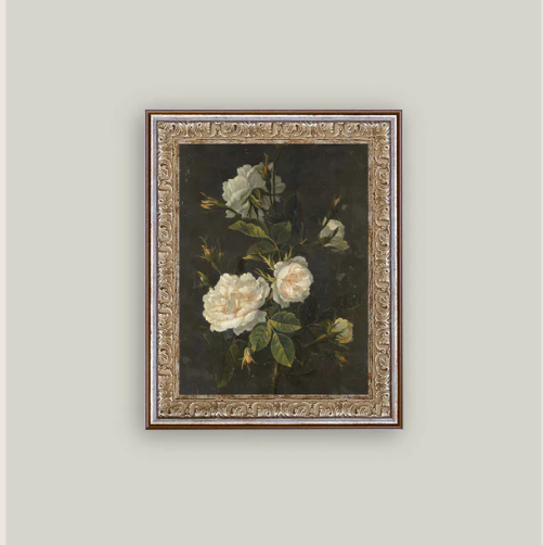 Moody Still Life Rose
