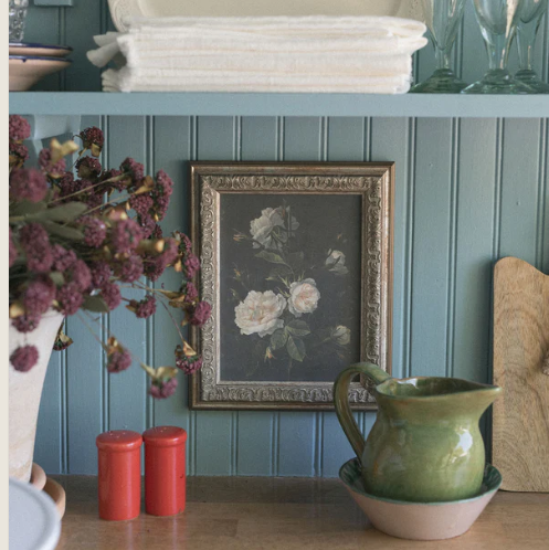 12x16 Moody Still Life Rose