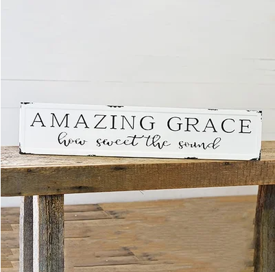 AMAZING GRACE SIGN