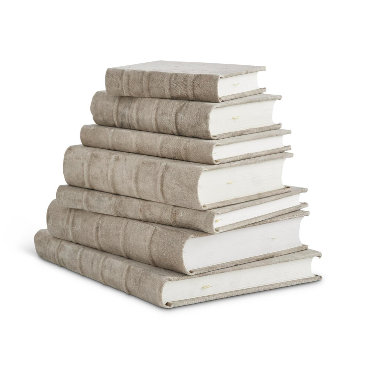 Antiqued Cotton Canvas Journals
