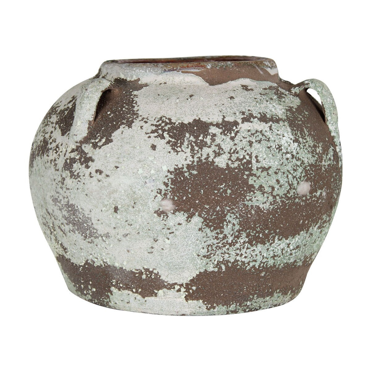 Audra Decorative Stoneware Vase with Handles