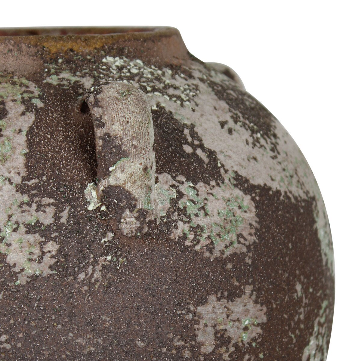 Audra Decorative Stoneware Vase with Handles