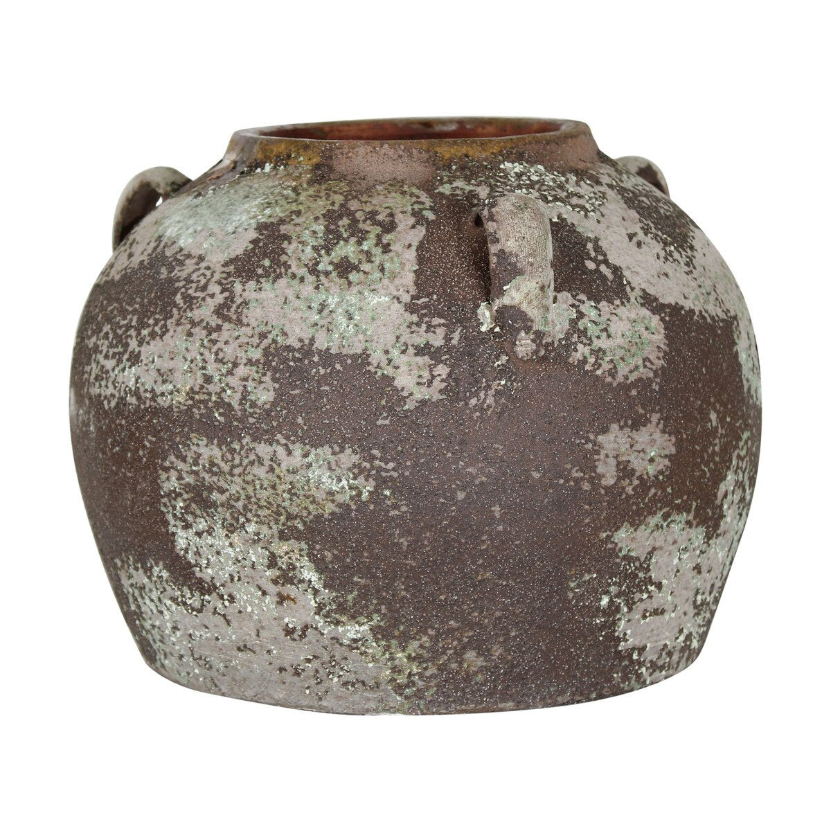 Audra Decorative Stoneware Vase with Handles