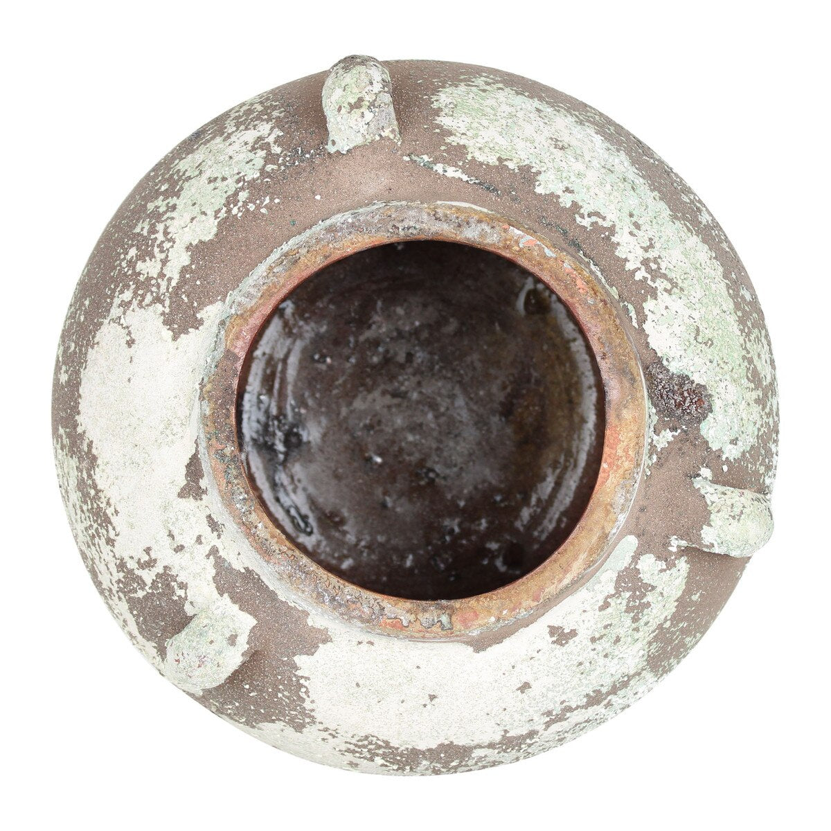 Audra Decorative Stoneware Vase with Handles