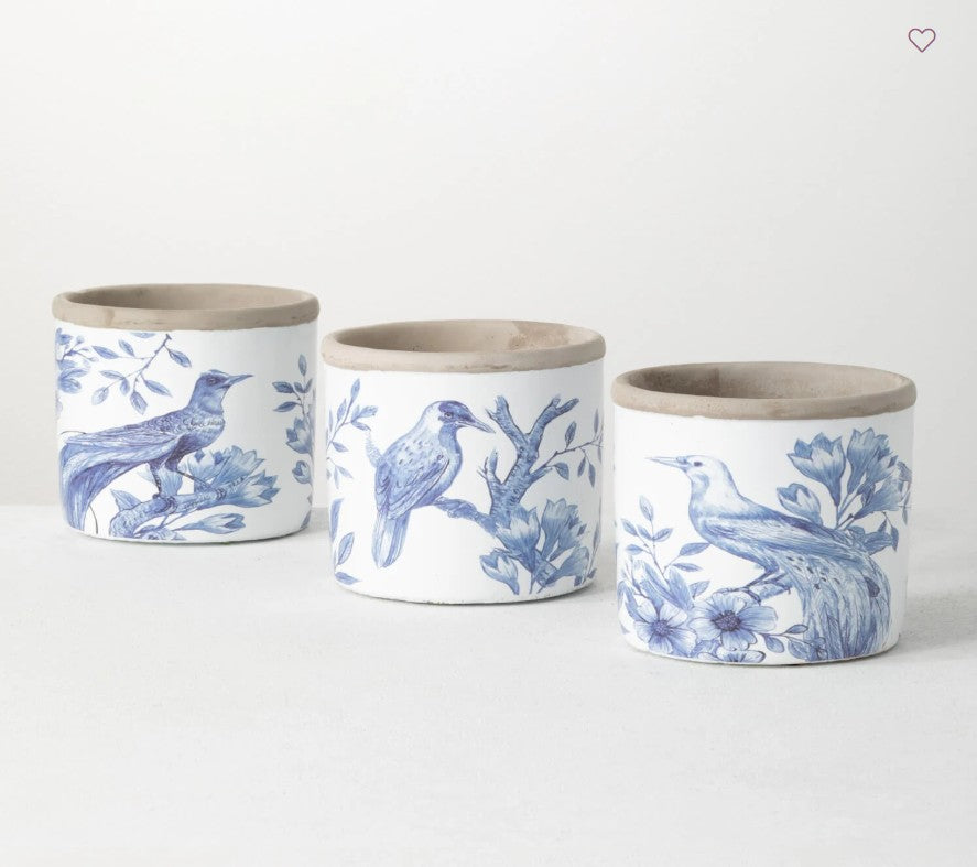 BIRD PATTERN CONTAINER