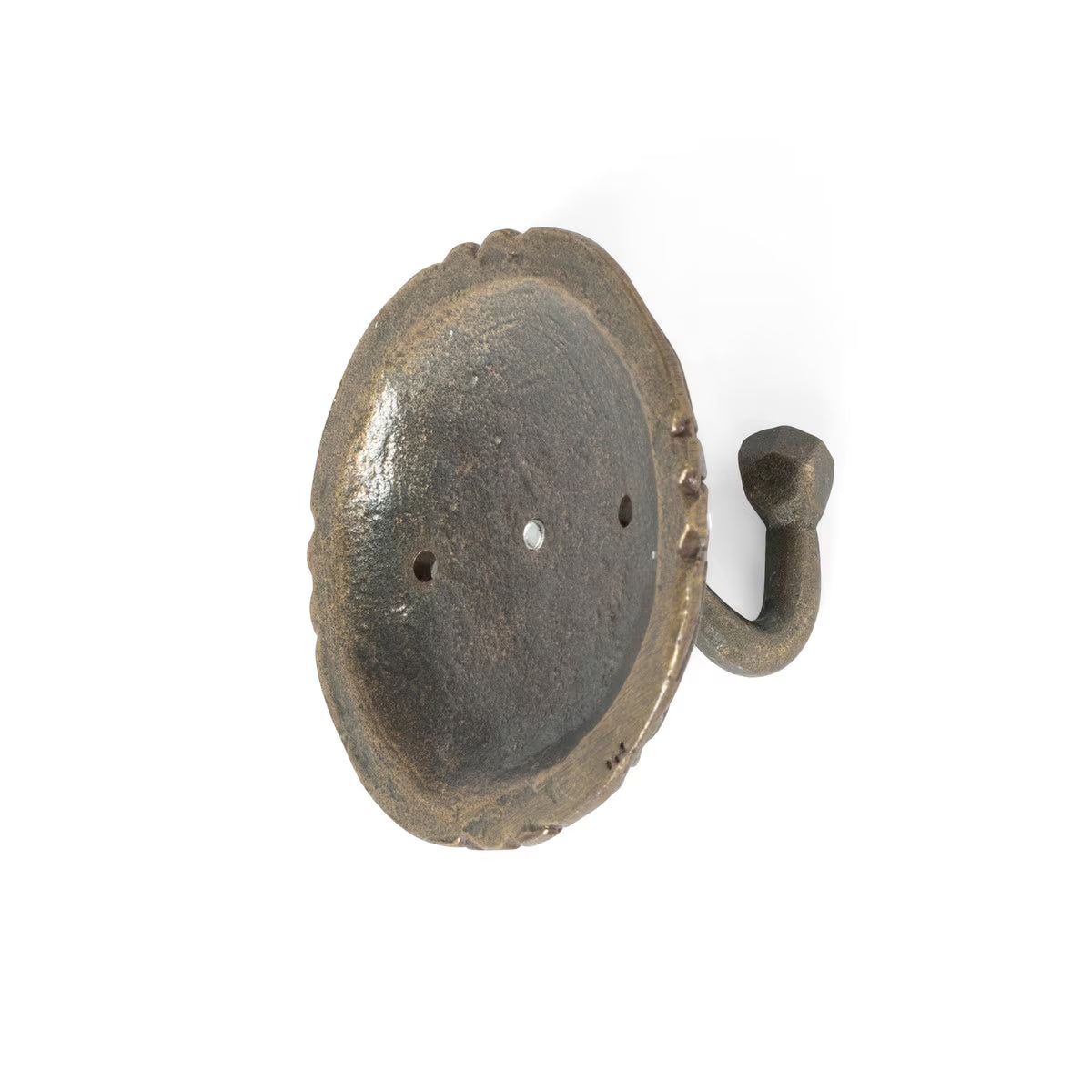 Scroll Antique Brass Wall Hook