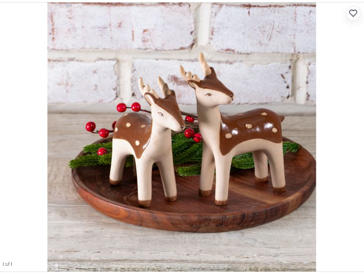 Beige Brown Deer