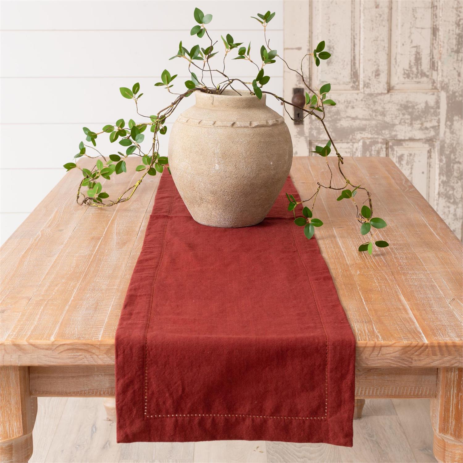Table Runner -  Burgundy