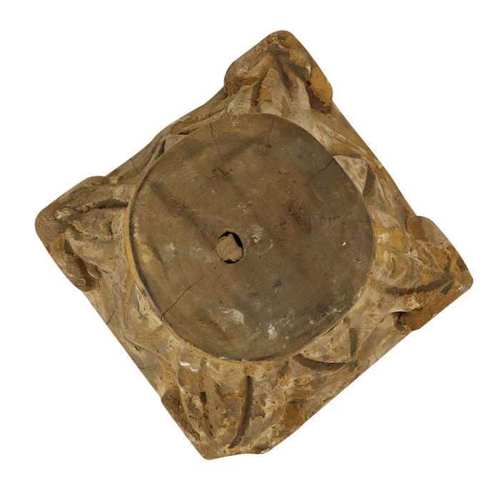 Carved Pillar Base, Two sizes