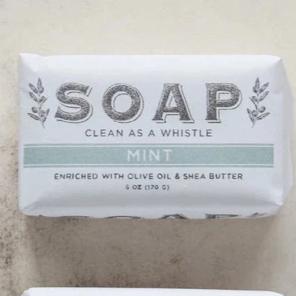 Mint Scented Triple Milled Bar Soap