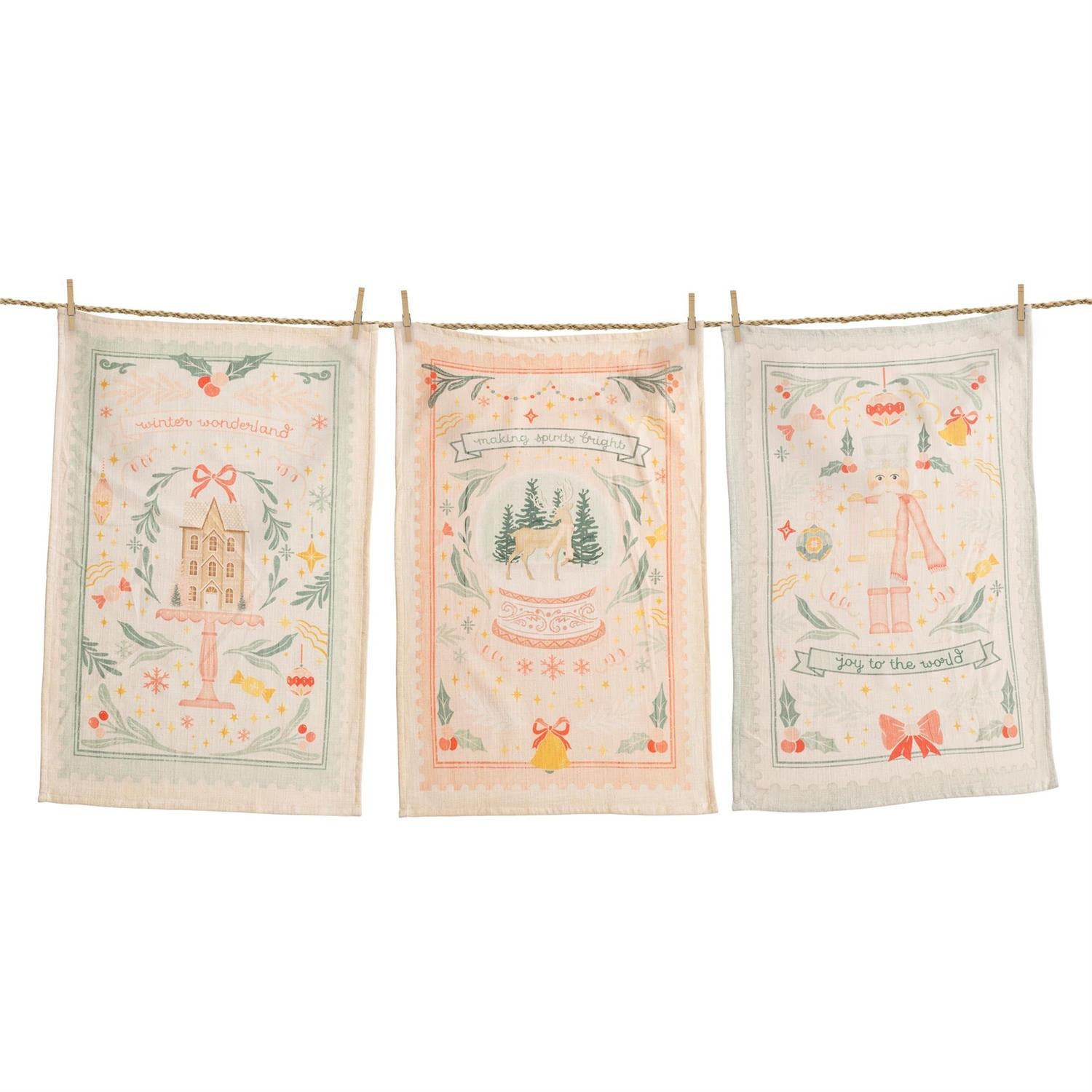 Tea Towels - Christmas Joy