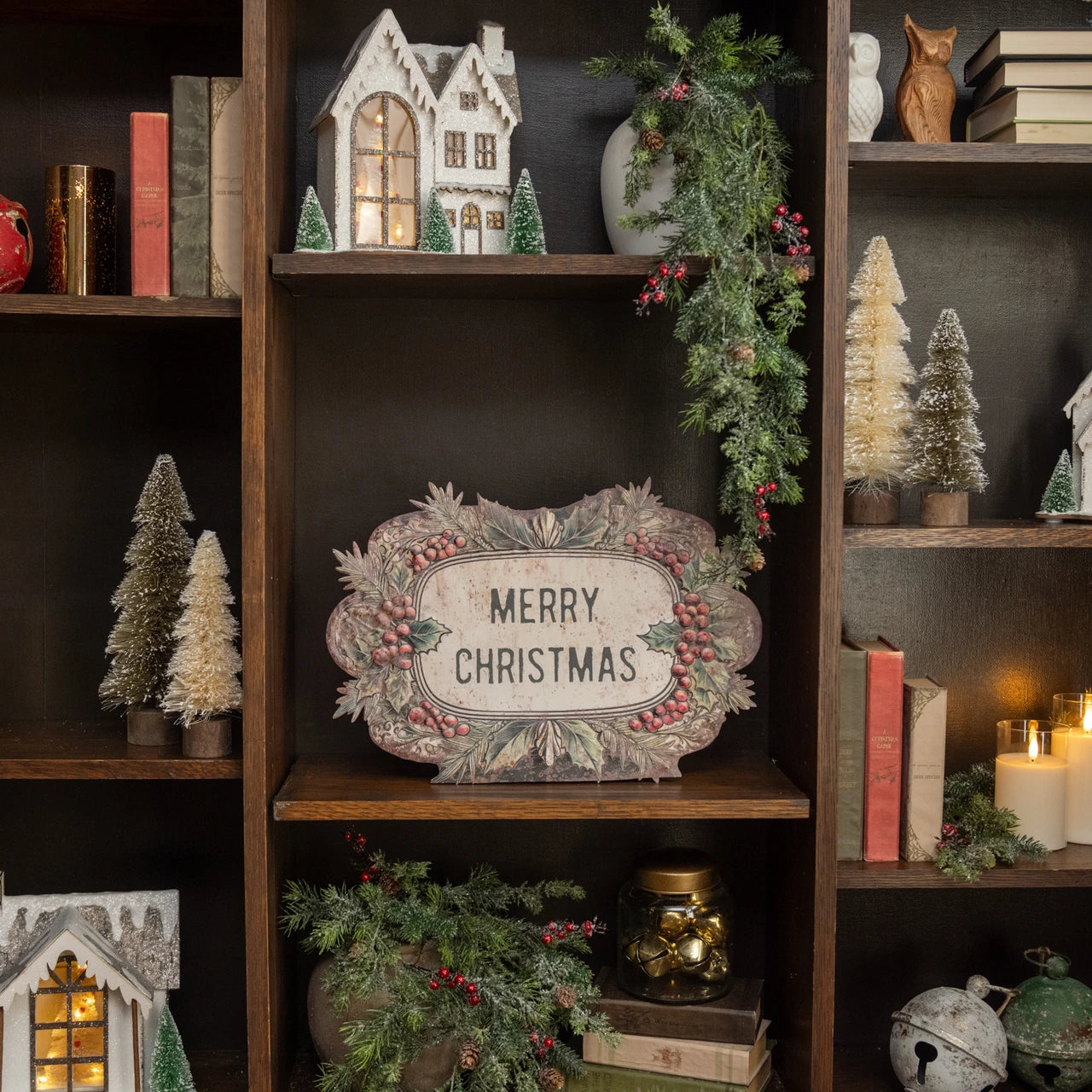 MERRY CHRISTMAS METAL DUMMY BOARD