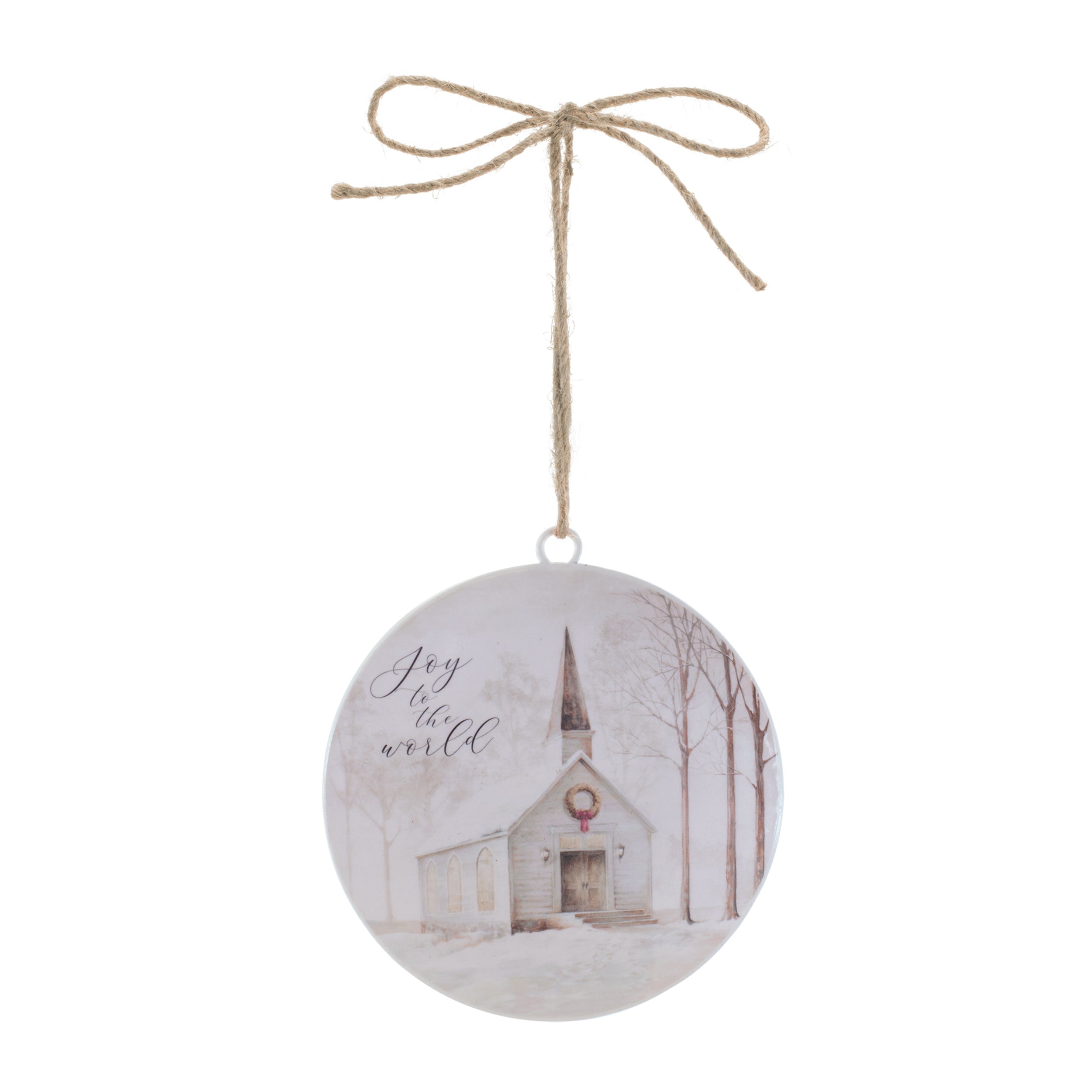 Church Disc Ornament