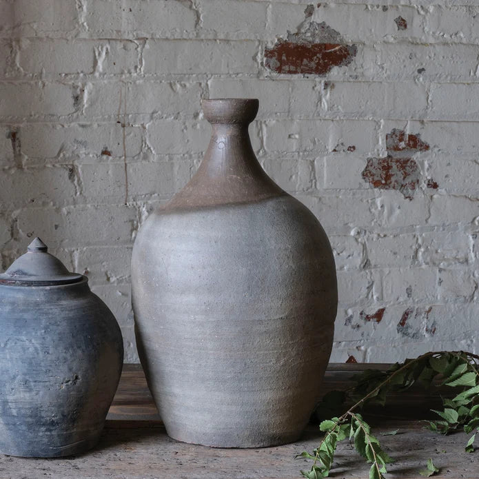 Clay Rice Wine Bottle