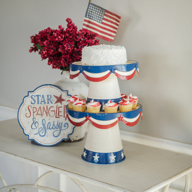 PATRIOTIC DESSERT STANDS