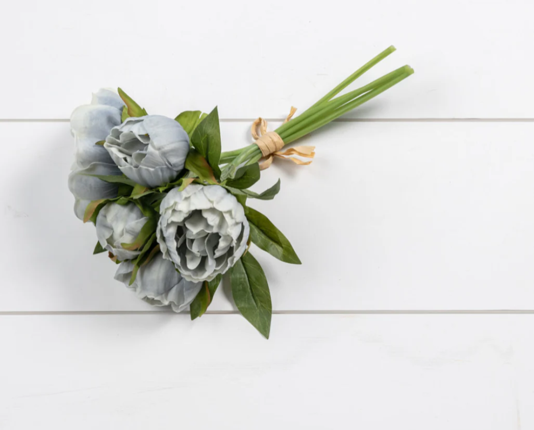 DUSTY BLUE PEONY BUNDLE – Fig & Fern