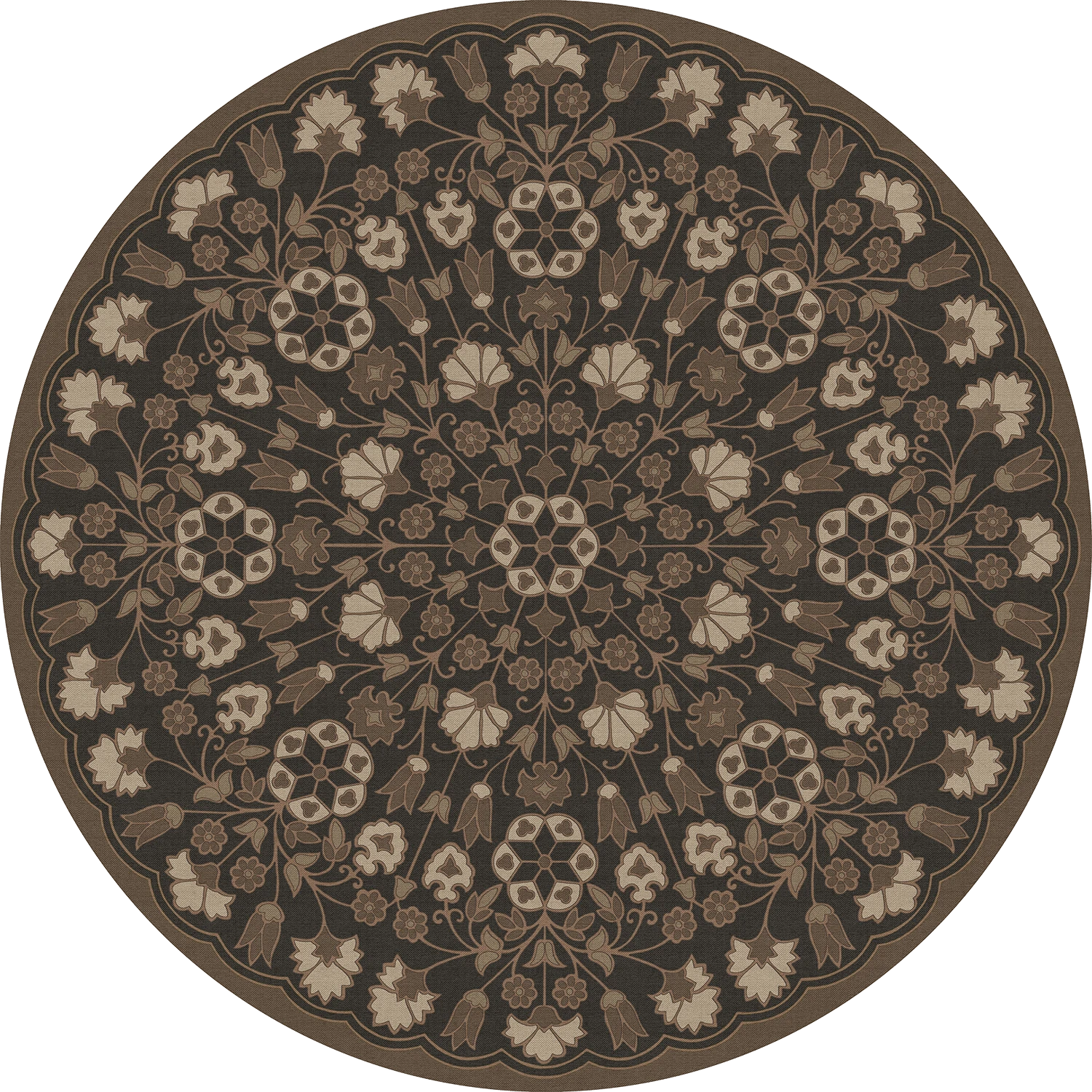 Biltmore – Arabesque Bloom – Earth and Ember 72 Round