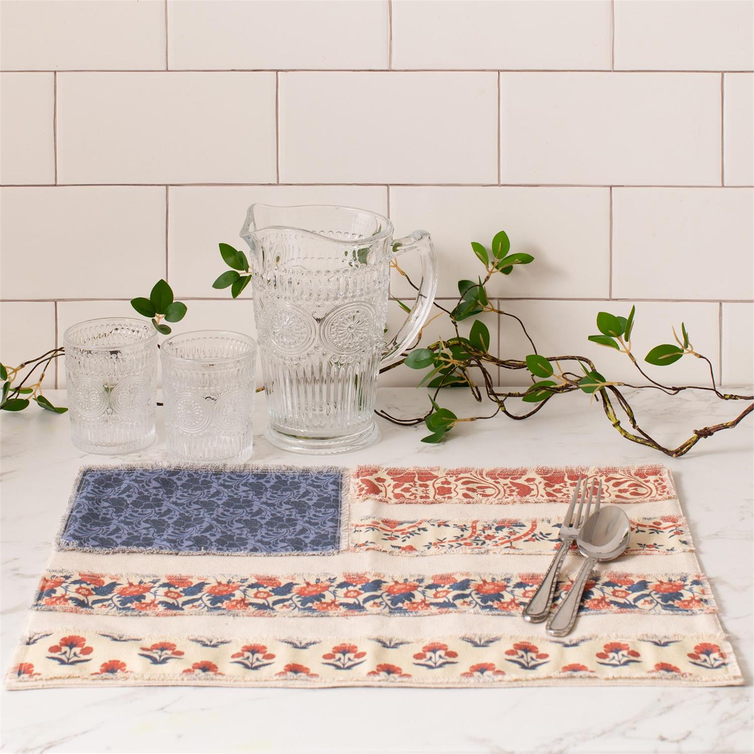 Placemat - Patchwork American Flag