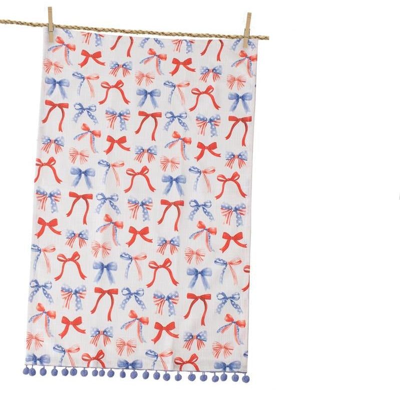 Tea Towels - Liberty Ribbons And Bows