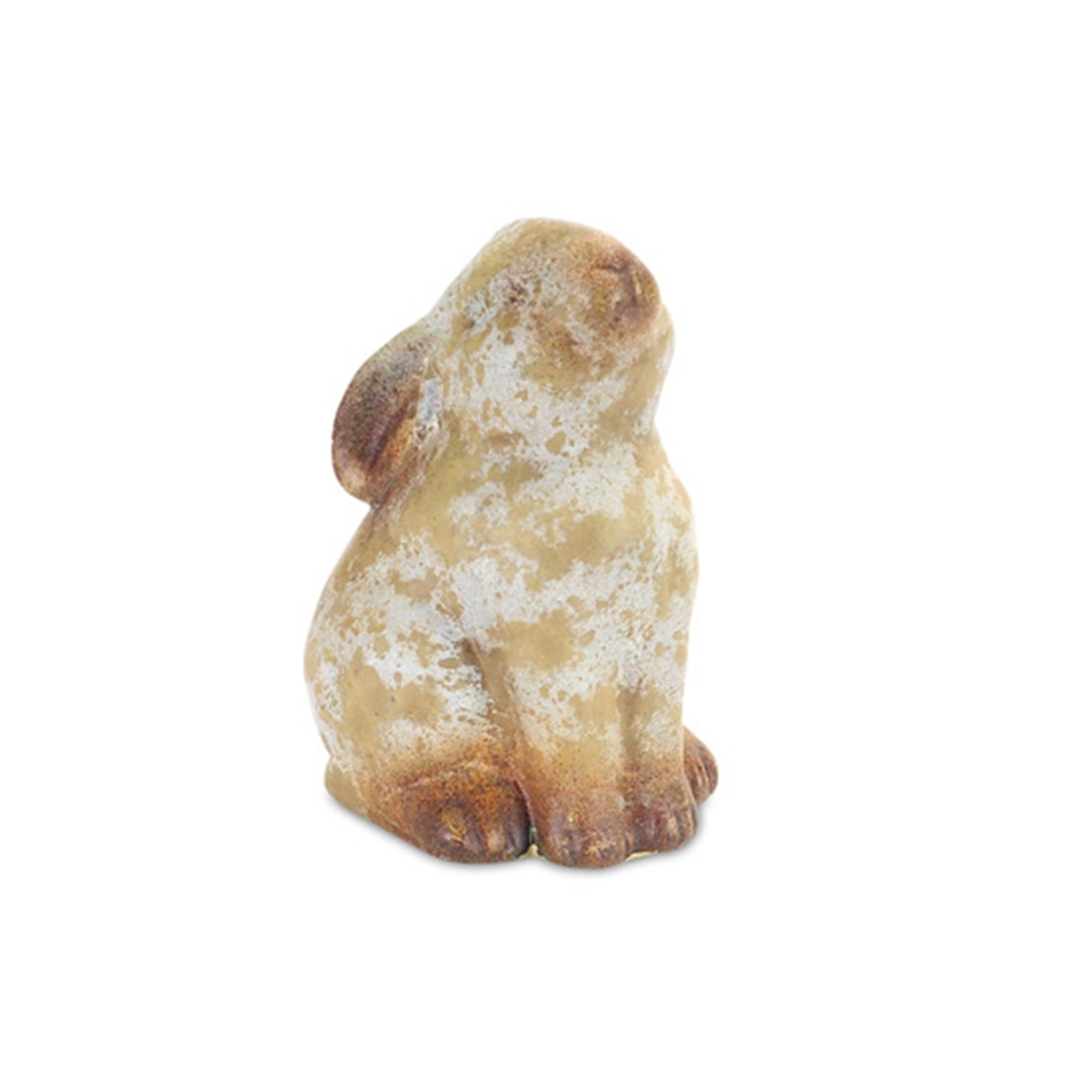 Terra Cotta Rabbit Gray/Brown (Looking up)