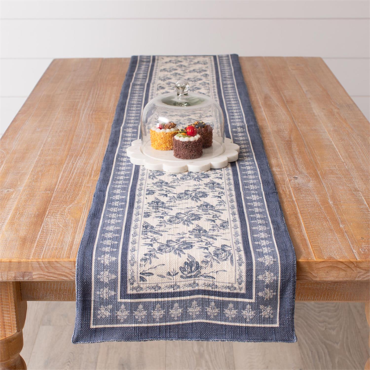 Table Runner - French Blue Floral