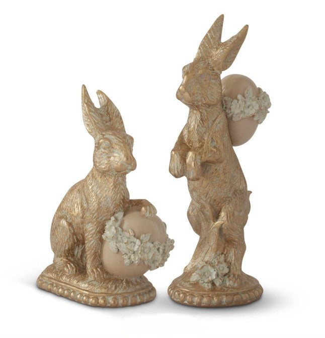 Golden Easter Bunnies