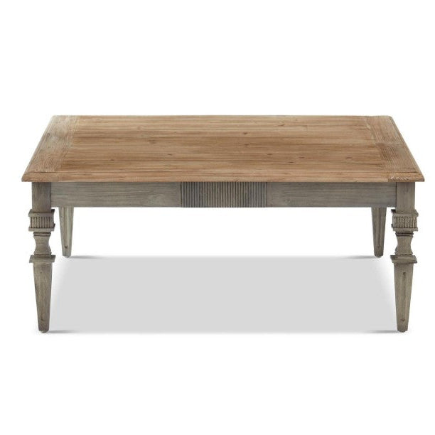 Gray Elder Wood Coffee Table