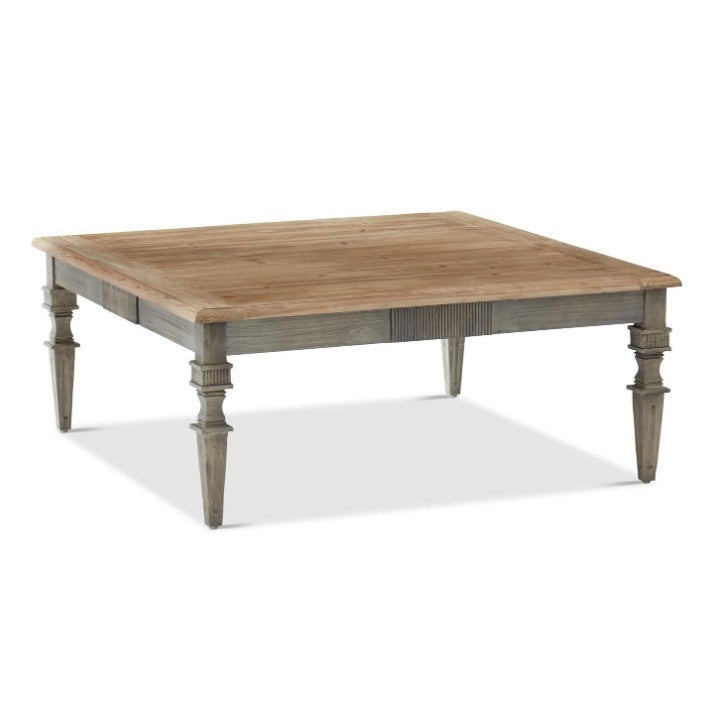 Gray Elder Wood Coffee Table