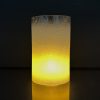 GREY CRACKLE/FROSTED CYLINDER – MEDIUM